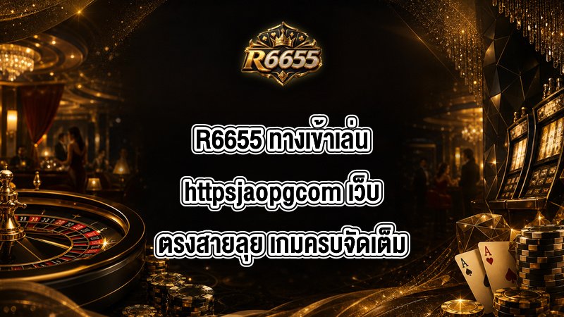 R6655 ทางเข้าเล่นhttpsjaopgcom