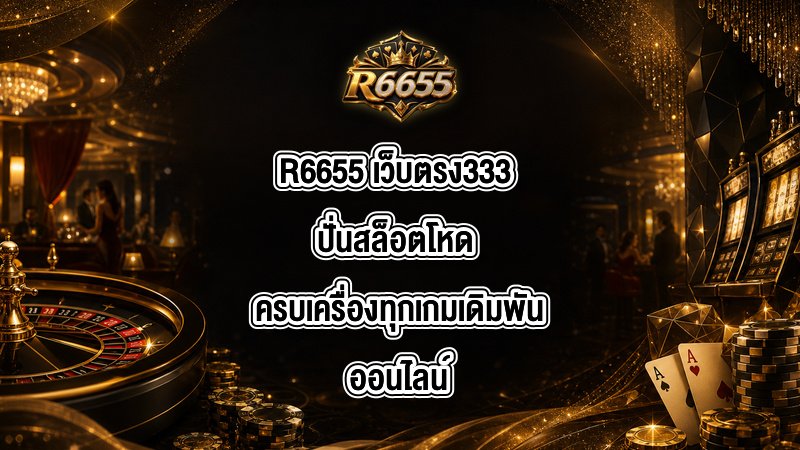 R6655 เว็บตรง333
